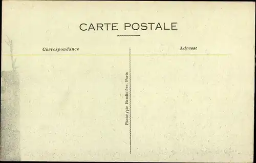 Ak Ville sur Tourbe Marne, la Grande Guerre 191-18, En Champagne, coin de ce canton detruit