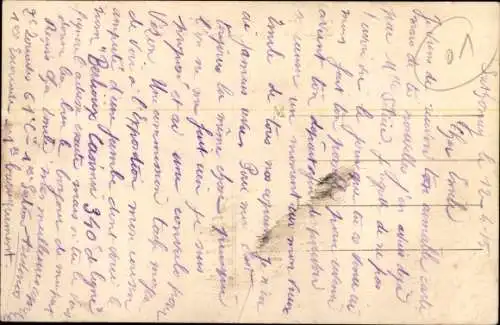 Ak Sathonay Ain, Camp, Les baraquements, Allee des Cuisines