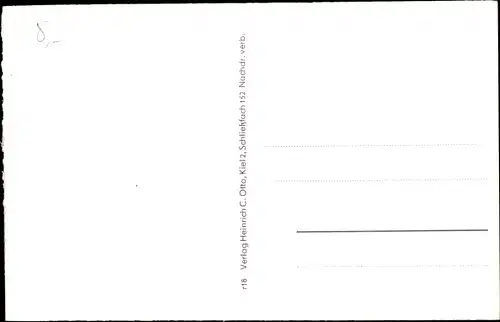 Ak Kappeln an der Schlei, Teilansicht