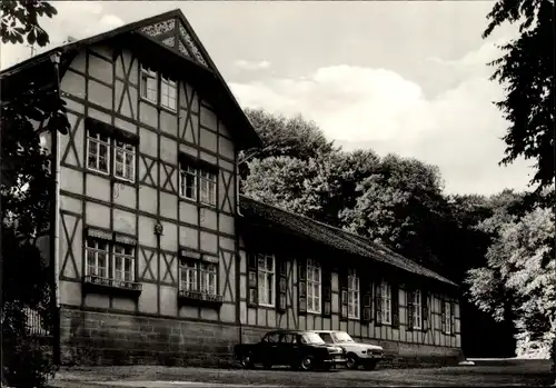 Ak Rastenberg in Thüringen, HO-Gaststätte Kurhaus