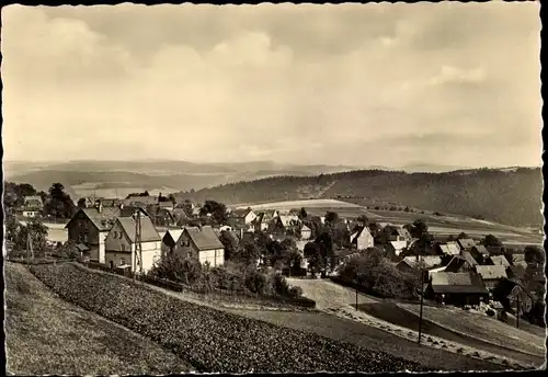 Ak Bermsgrün Schwarzenberg im Erzgebirge, Panorama