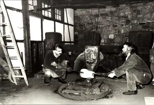 Ak Ohrdruf in Thüringen, Techn. Denkmal Tobiashammer, Stahlverformungswerk, Zweigbetrieb des VEB MHU