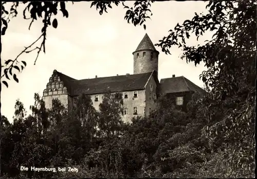 Ak Haynsburg Wetterzeube im Burgenlandkreis, Haynsburg