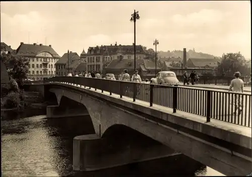 Ak Weißenfels Saale Burgenlandkreis, Brücke des Friedens