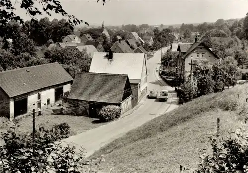 Ak St. Egidien Sachsen, Glauchauer Straße, Gebäude