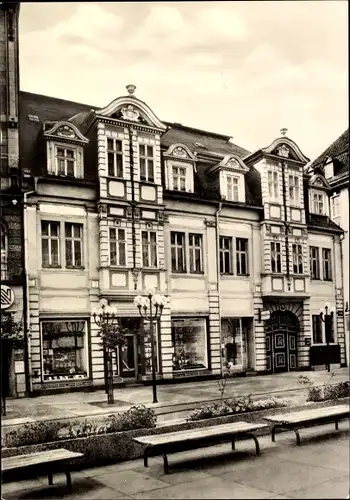 Ak Erfurt in Thüringen, Anger 33, Südseite, Historische Bauten