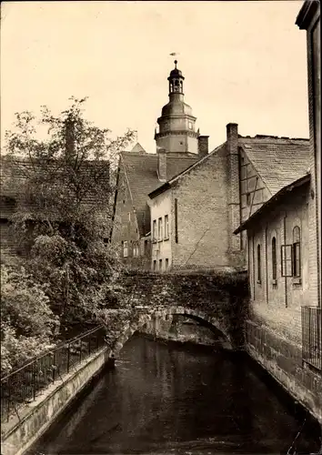 Ak Pegau in Sachsen, Am Mühlgraben