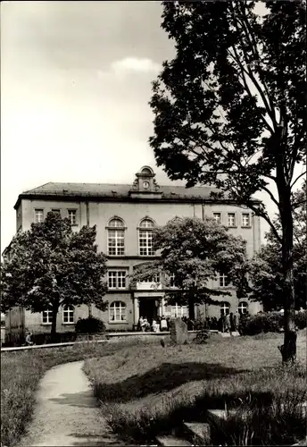 Ak Limbach Oberfrohna in Sachsen, Goetheschule