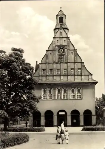 Ak Schkeuditz in Sachsen, Rathaus