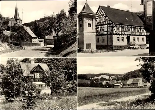 Ak Burgwenden Kölleda in Thüringen, Bibel- und Erholungsheim Marie-Sophien-Haus, Außenansicht