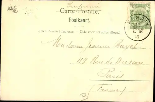 Ak Ronse Renaix Ostflandern, Place des Martyrs