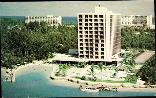 Ak Nassau Bahamas, Flagler Inn on Shipwreck Beach, Panorama