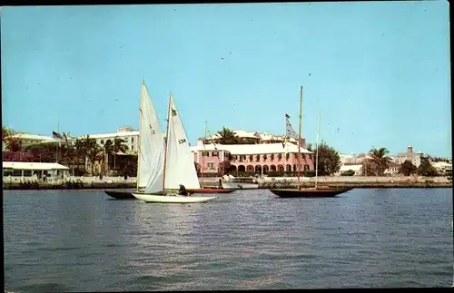 Ak Bermuda, Sailboats outside The Royal Bermuda Yacht Club