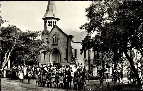 Ak Pointe Noire Französisch Kongo, La Cathedrale