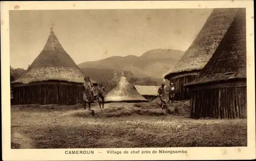 Ak Nkongsamba Kamerun, Village de chef pres de Nkongsamba