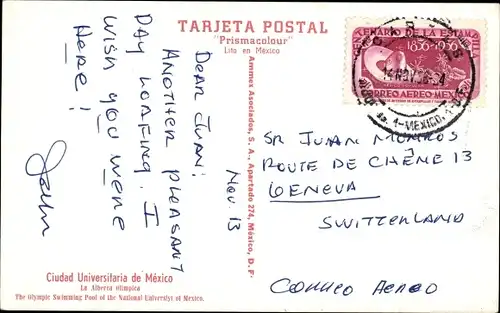 Ak Ciudad Mexiko, The Olympic Swimmingpool of the National University of Mexico