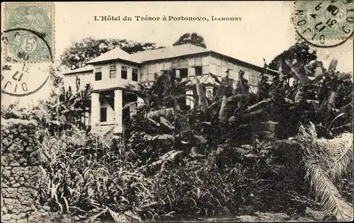 Ak Dahomey Benin, L'Hôtel du Trésor à Portonovo