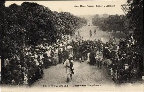 Ak Abidjan Elfenbeinküste, Tam Tam Bambara
