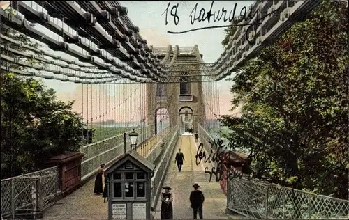 Ak Menai Bridge Wales, Menai Suspension Bridge