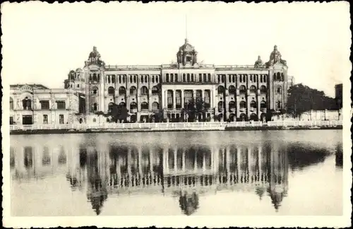 Ak Calcutta Kolkata Kalkutta Indien, Palais du Vice Roi