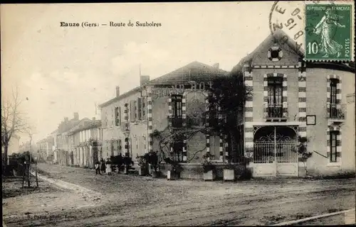 Ak Eauze Gers, Route de Sauboires, Grand Hotel