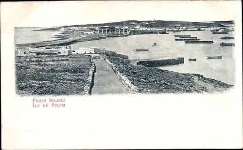 Ak Jemen, Ile de Perim, Gesamtansicht