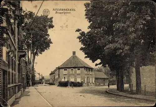 Ak Nederbrakel Flandern Ostflandern, Brusselpoort