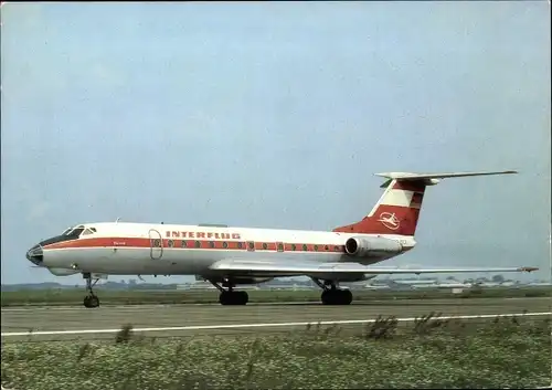 Ak Tupolev Tu-134, Interflug, Deutsches Passagierflugzeug