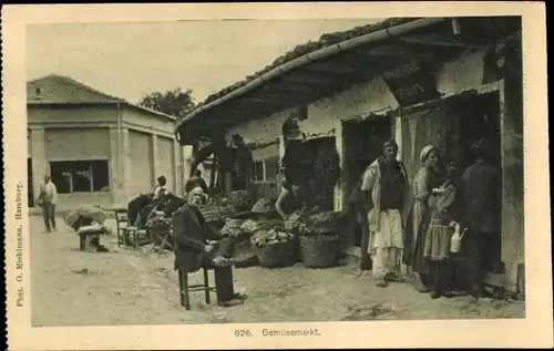 Ak Balkan, Gemüsemarkt