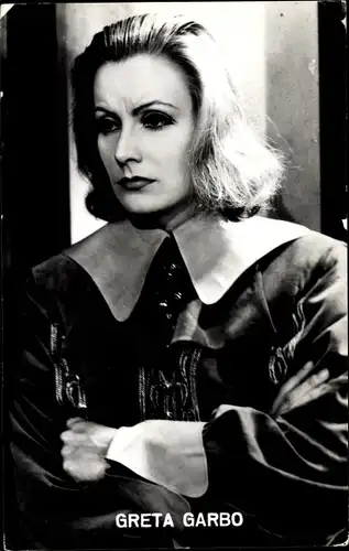Foto Schauspielerin Greta Garbo, Portrait