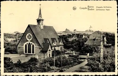 Ak Koksijde Coxyde Bains Westflandern, Chapelle St-Antoine