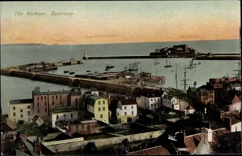 Ak Saint Peter Port Guernsey Kanalinseln, the Harbour