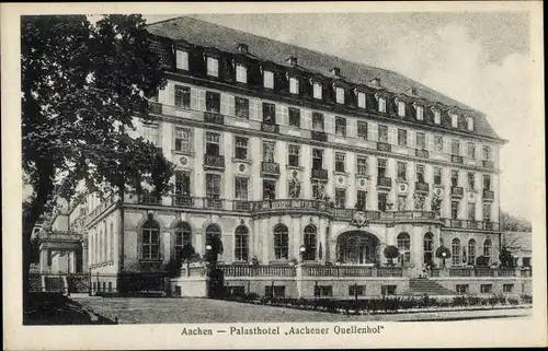 Ak Aachen in Nordrhein Westfalen, Palasthotel, Aachener Quellenhof