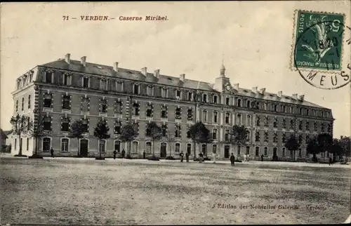 Ak Verdun Meuse, Caserne Miribel