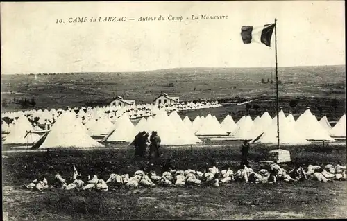 Ak Larzac Aveyron, Camp, Autour du Camp, La Manoeuvre