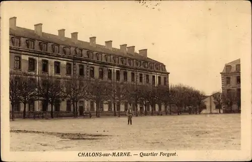 Ak Chalons sur Marne, Quartier Forgeot