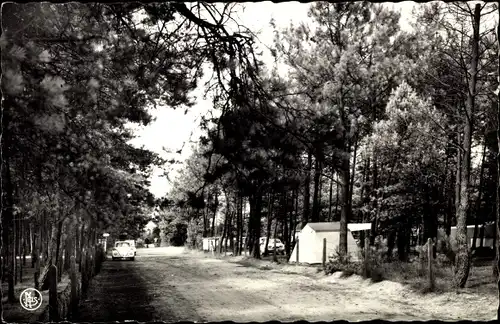 Ak Lichtaart Flandern Antwerpen, Kampeerplaats Langenberg