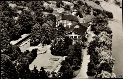 Ak Solingen in Nordrhein Westfalen, Floragarten Wipperaue, Luftbild