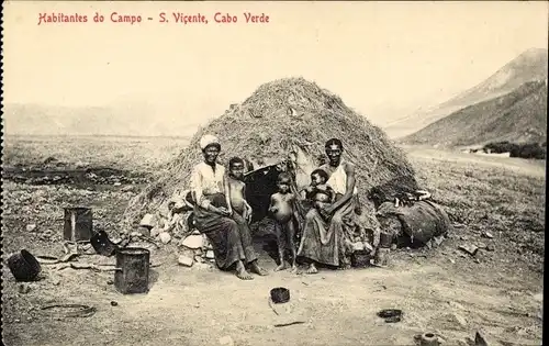 Ak São Vicente Cabo Verde Kap Verde, Habitantes do Campo
