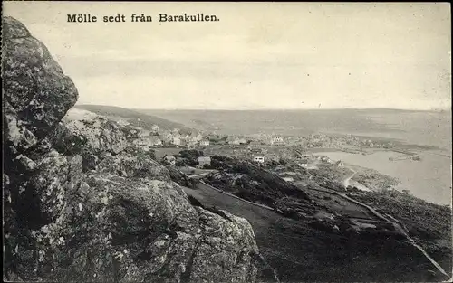 Ak Mölle Schweden, sedt fran Barakullen