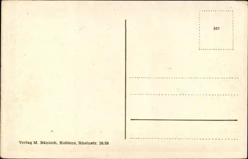 Ak Caub Kaub am Rhein, Burg Pfalzgrafenstein, Pfalz, Außenansicht