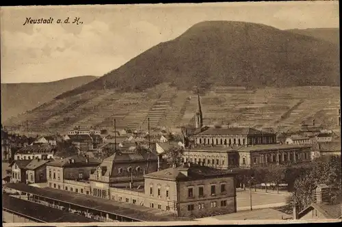 Ak Neustadt an der Weinstraße, Teilansicht, Kirche