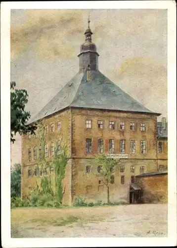 Ak Gotha in Thüringen, Heimatmuseum, Außenansicht