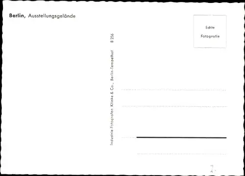 Ak Berlin Charlottenburg Westend, Funkturm, Ausstellungsgelände