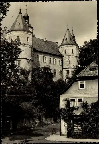 Ak Schleusingen in Thüringen, Schloss