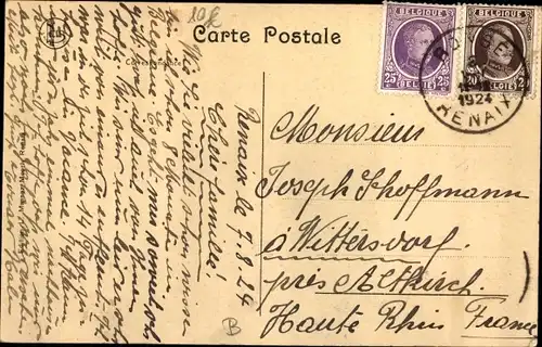 Ak Ronse Renaix Ostflandern, Grand Place