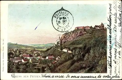 Ak Pitten Niederösterreich, Panorama