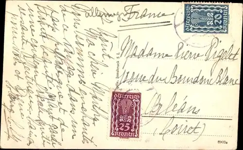 Ak Innsbruck in Tirol, Mühlau, Panorama