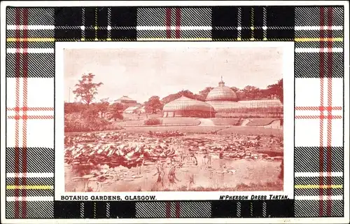 Passepartout Ak Glasgow Schottland, Botanic Gardens
