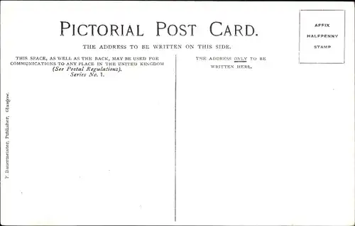 Passepartout Ak Glasgow Schottland, Broomielaw, Dampfer